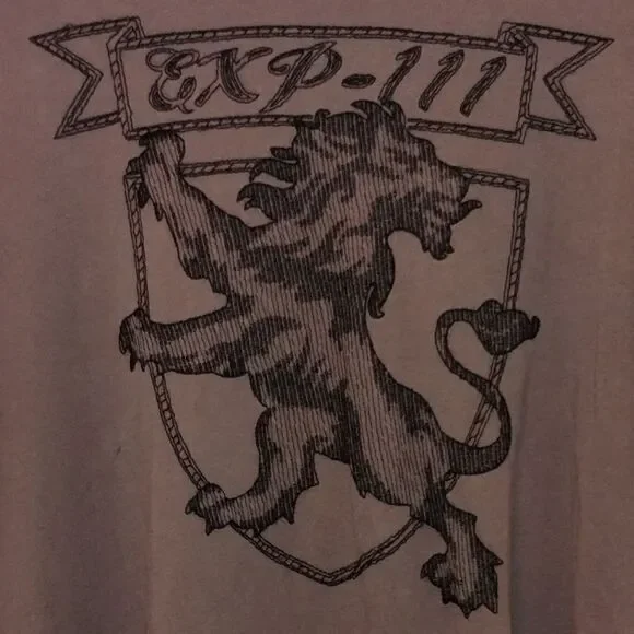 Express grey Lion tee/Unisex - Picture 2 of 7